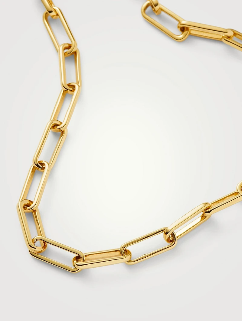 Classic Mini Paperclip Chain Bracelet