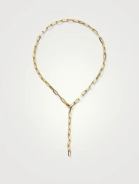Classic Mini Short Paperclip Chain Necklace