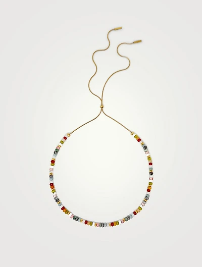 Dolly 2-In-1 Beaded Hat Band And Necklace