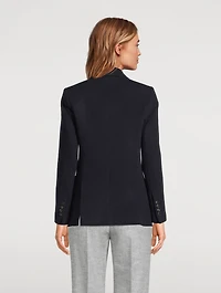 Double-Breasted Cashmere Blazer