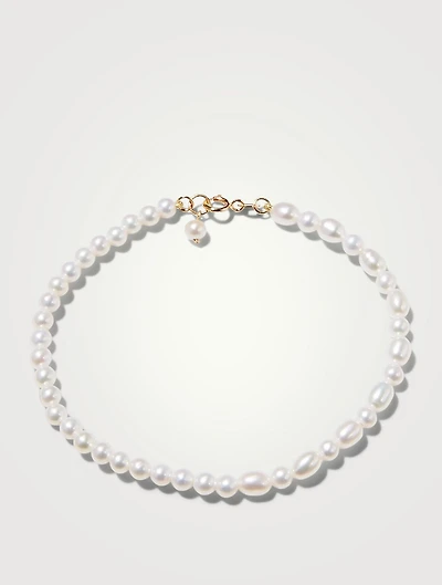 Mixed Pearl Strand Bracelet