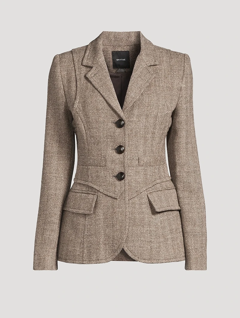 Herringbone Blazer