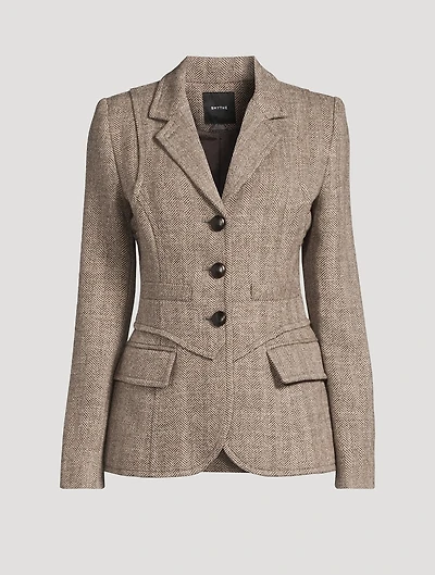 Herringbone Blazer
