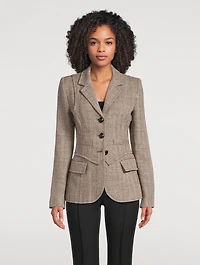 Herringbone Blazer