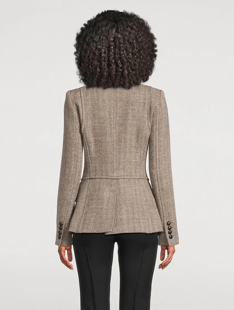 Herringbone Blazer