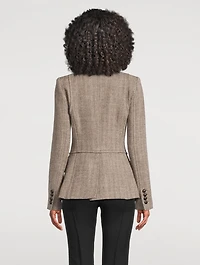 Herringbone Blazer