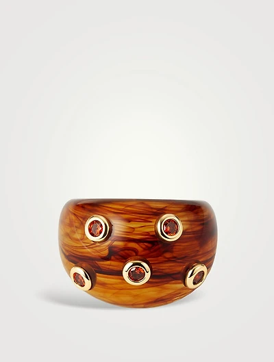 The Ibiza Lucite Ring