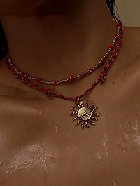 The Costa De Sol Beaded Necklace