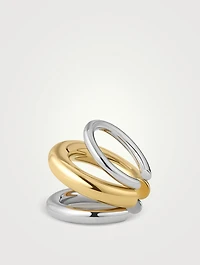 The Two-Tone Cala Ear Cuff