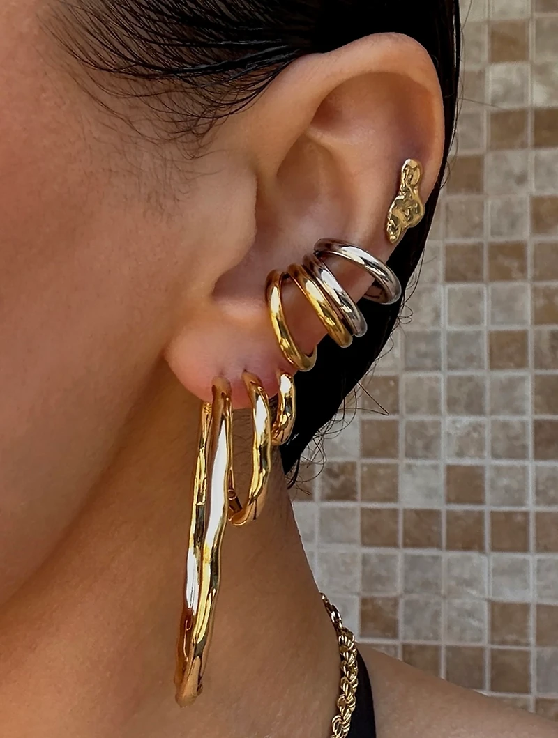 The Two-Tone Cala Ear Cuff