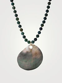 The Mallorca Shell Pendant Necklace