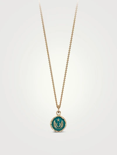 True Colors Luck & Protection 14K Gold Talisman Necklace