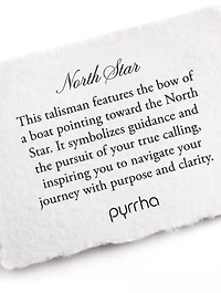 North Star 14K Gold Talisman Necklace
