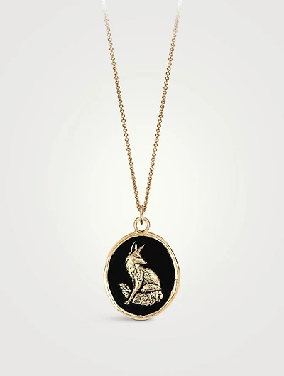 Trust in Yourself 14K Gold Talisman Necklace