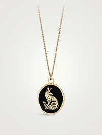 Trust in Yourself 14K Gold Talisman Necklace