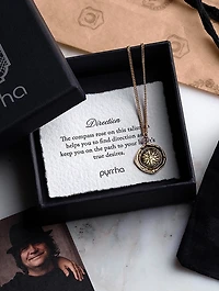Trust in Yourself 14K Gold Talisman Necklace
