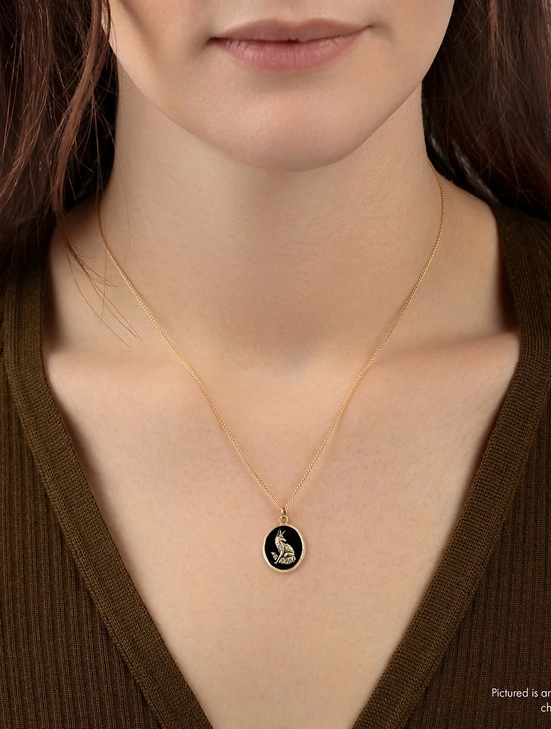 Trust in Yourself 14K Gold Talisman Necklace