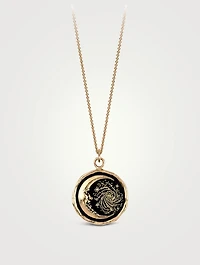 Trust The Universe 14K Gold Talisman Necklace