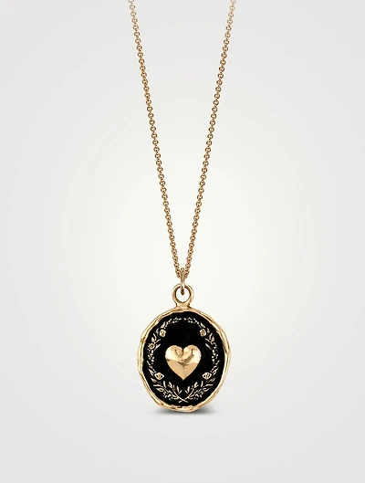 Self-Love 14K Gold Talisman Necklace