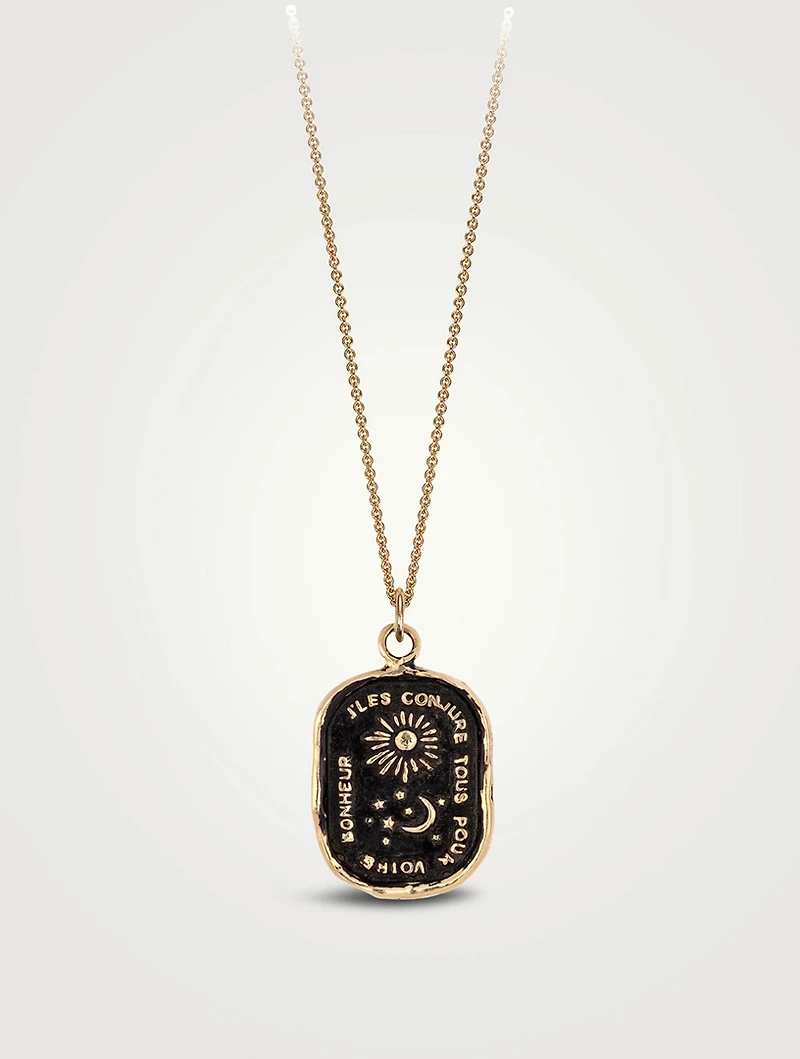 Everything For You 14K Gold Talisman Necklace