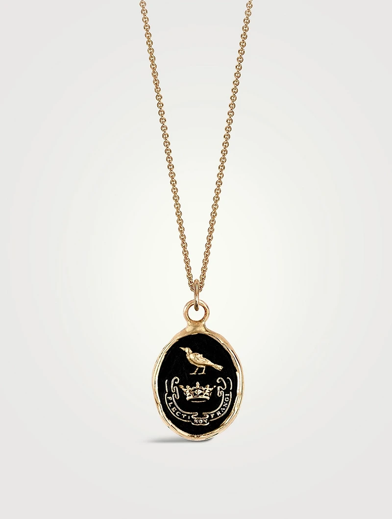 Unbreakable 14K Gold Talisman Necklace