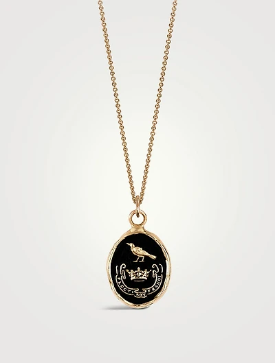 Unbreakable 14K Gold Talisman Necklace