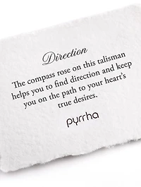 Direction 14K Gold Talisman Necklace