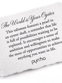 The World Is Your Oyster 14K Gold Talisman Necklace With Diamond