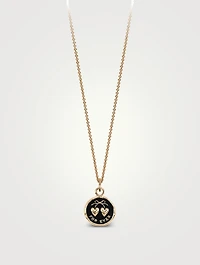 Hearts 14K Gold Talisman Necklace
