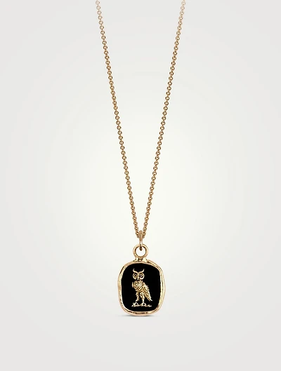 Watch Over Me 14K Gold Talisman Necklace