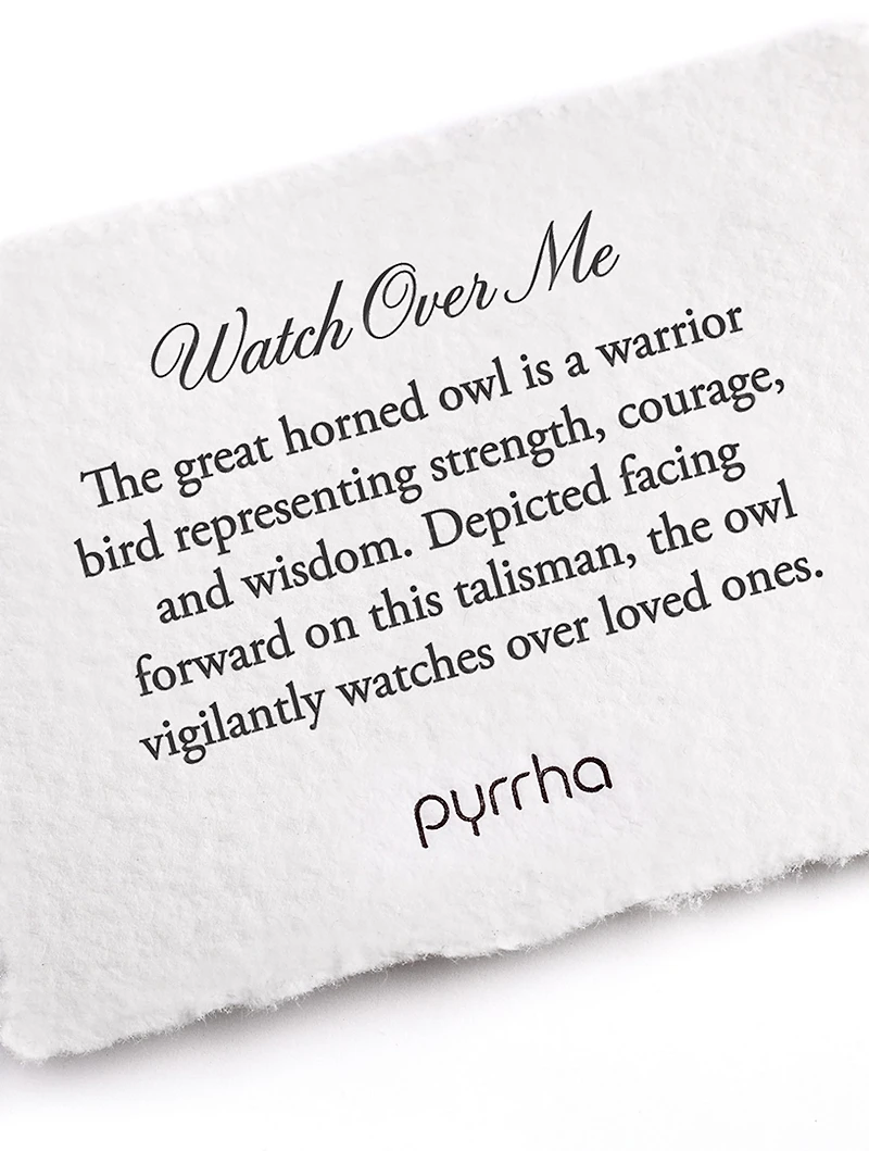 Watch Over Me 14K Gold Talisman Necklace