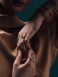 Direction 14K Gold Talisman Signet Ring