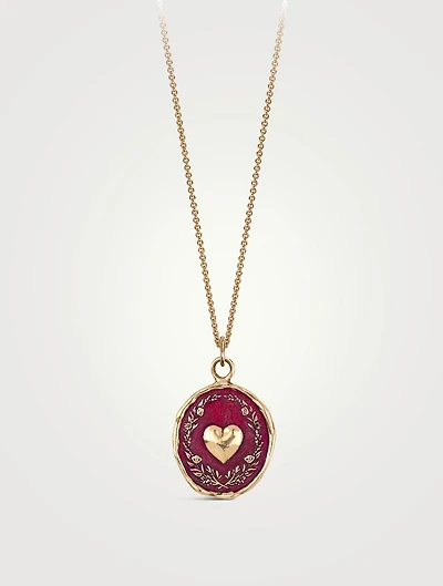 True Colors Self-Love 14K Gold Talisman Necklace