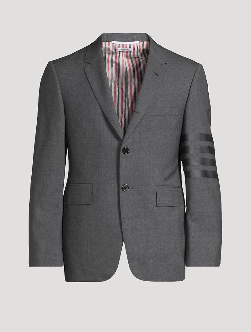 Wool 4-Bar Sport Coat