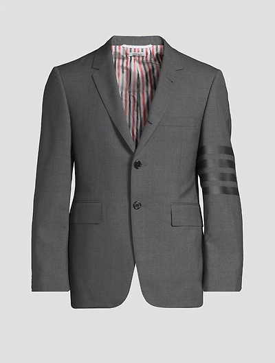 Wool 4-Bar Sport Coat