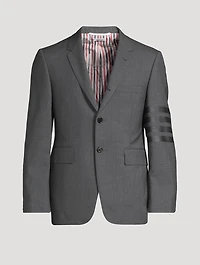 Wool 4-Bar Sport Coat