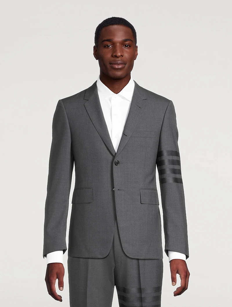 Wool 4-Bar Sport Coat