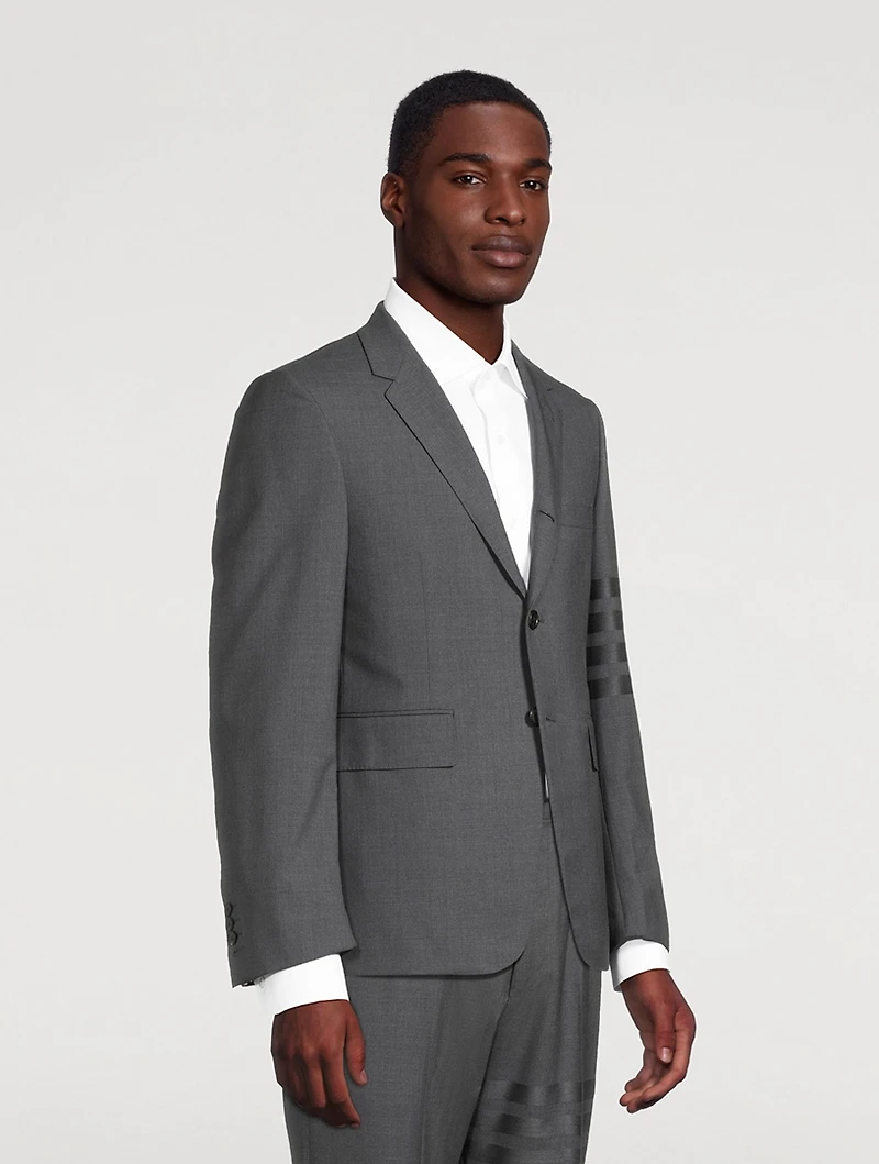 Wool 4-Bar Sport Coat