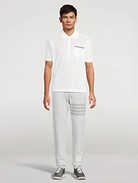 Piqué Polo Shirt With Pocket Trim