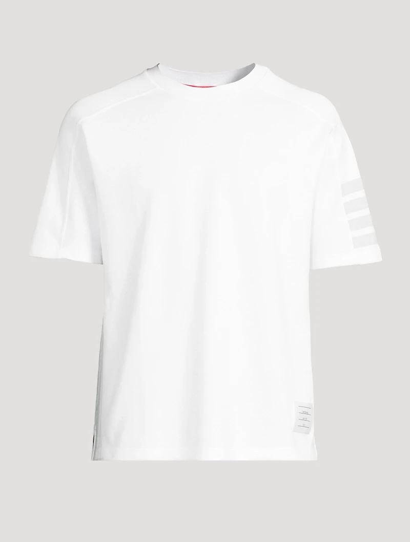 Cotton 4-Bar T-Shirt