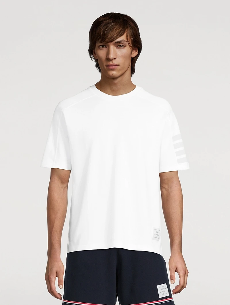 Cotton 4-Bar T-Shirt