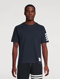 Cotton 4-Bar T-Shirt