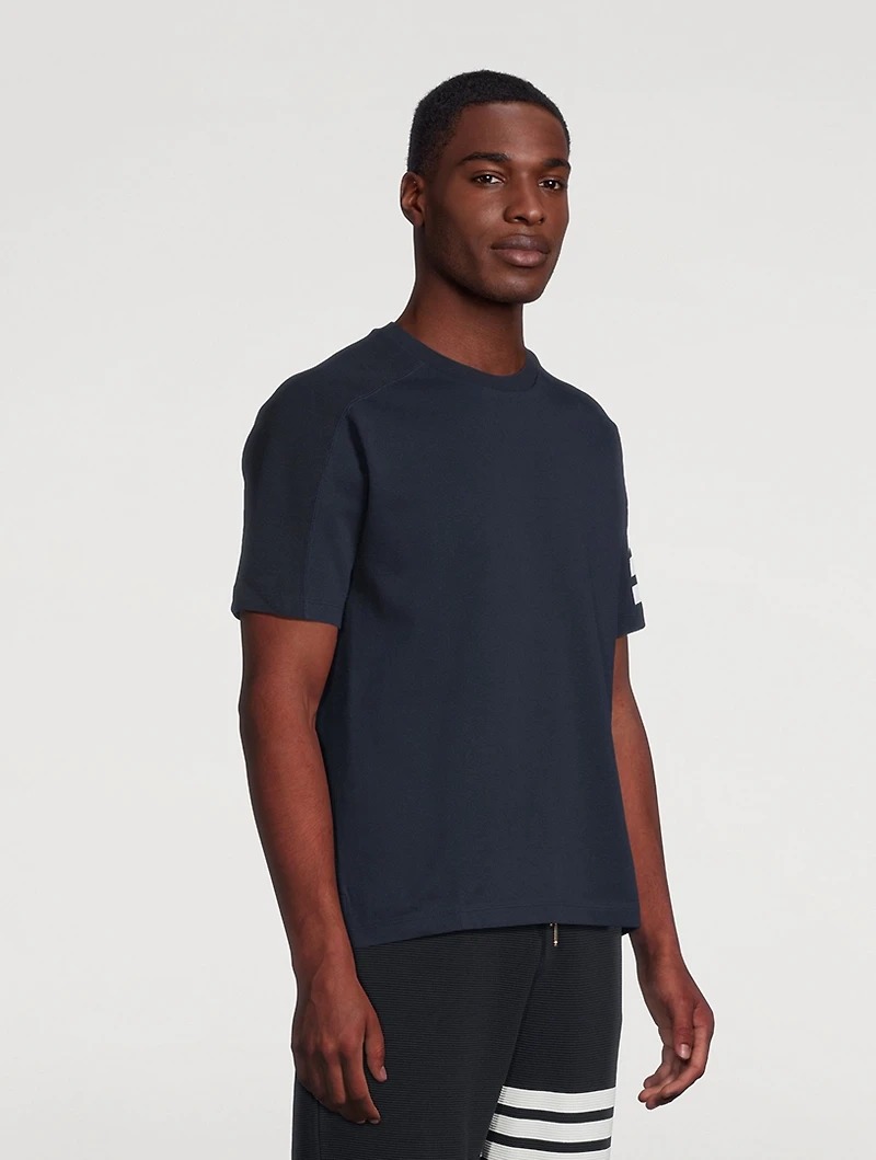 Cotton 4-Bar T-Shirt