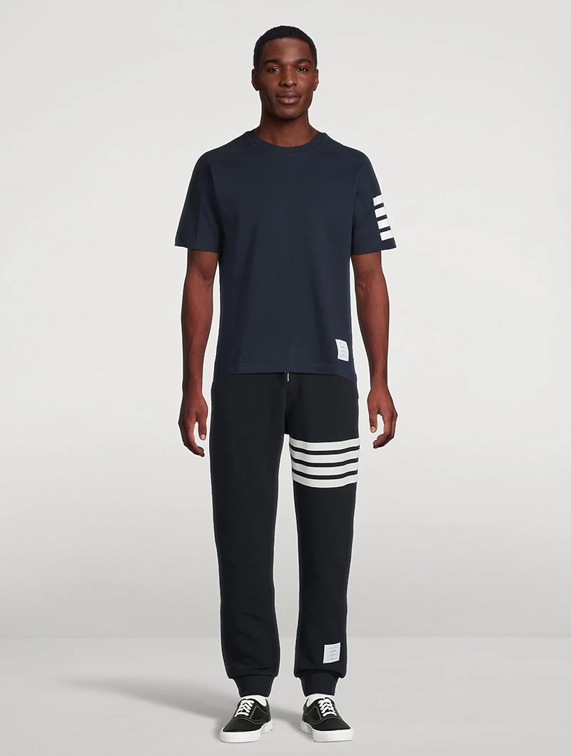 Cotton 4-Bar T-Shirt