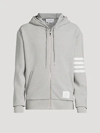 Ottoman Four-Bar Zip Hoodie