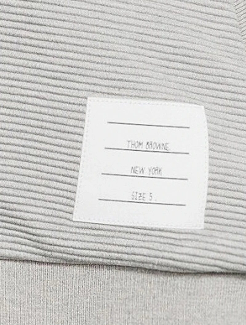 Ottoman Four-Bar Zip Hoodie