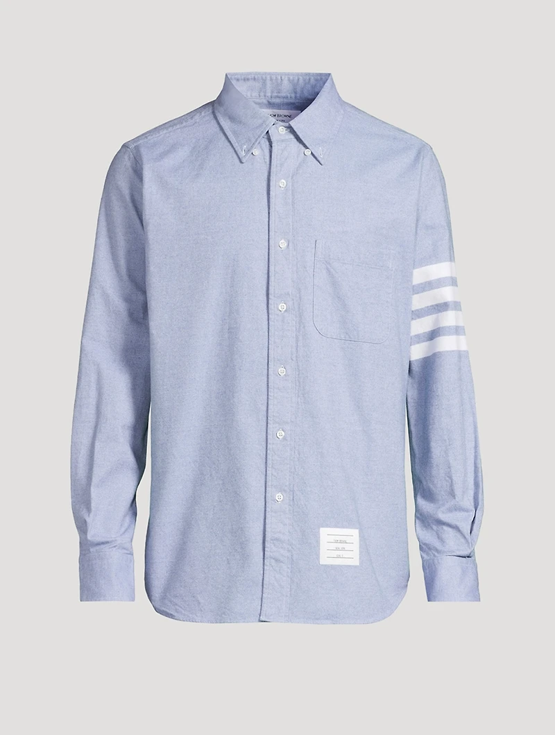 Flannel 4-Bar Straight Shirt