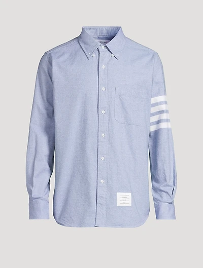 Flannel 4-Bar Straight Shirt