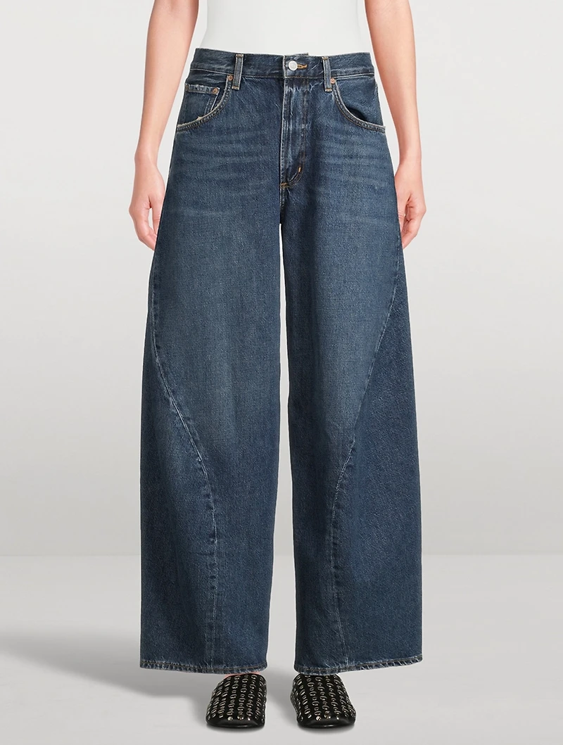 Twist Baggy Jeans