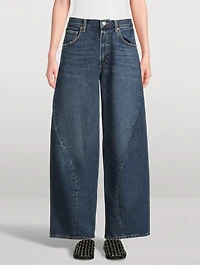 Twist Baggy Jeans